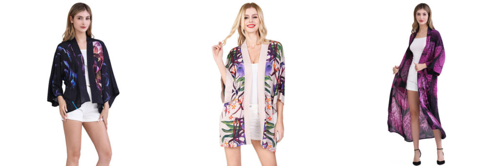 Robe kimono personnalisée