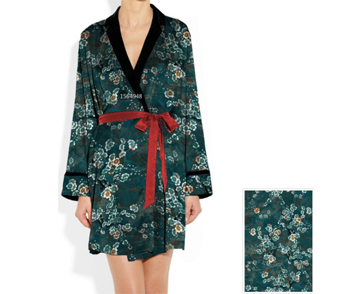 Custom kimono robe can print with your designs