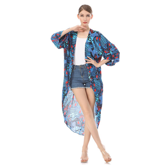 Custom kimono beach cover up