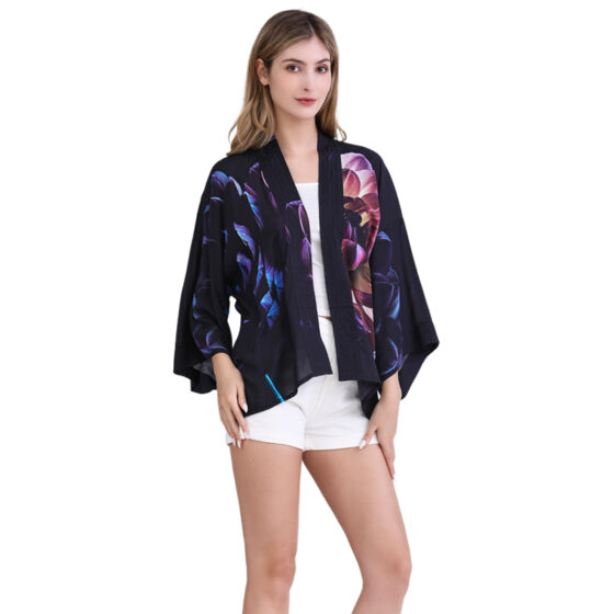 Custom kimono jacket custom made cover up casual blouses tops