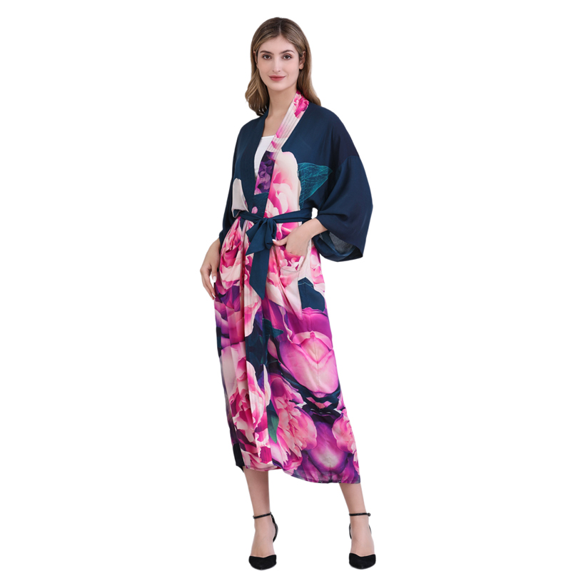 benutzerdefinierter Kimono weibliche personalisierte Kimono Robe