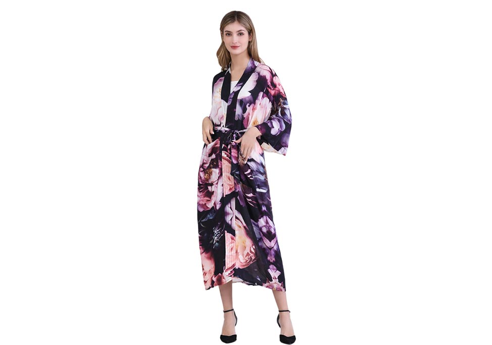 how to order my custom bathrobe kimono?