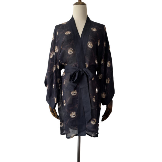 custom print kimono robe