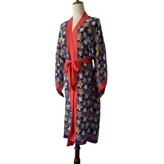 custom made kimono cardigan - Custom Kimono Robe - 1