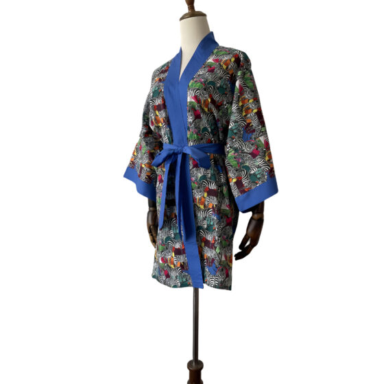 custom made light kimono jacket - Custom Kimono Robe - 1